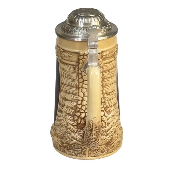 Hadley Coll. Perfect Getaway Series Terry Redlin Shoreline Neighbors Beer Stien - Picture 3 of 9